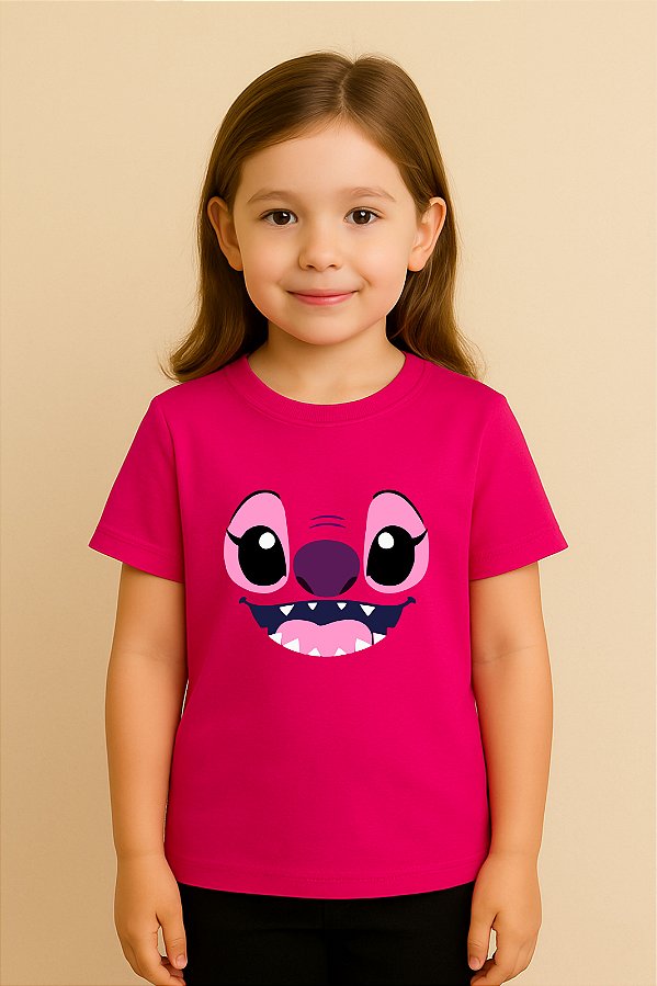 Camiseta Infantil Stitch