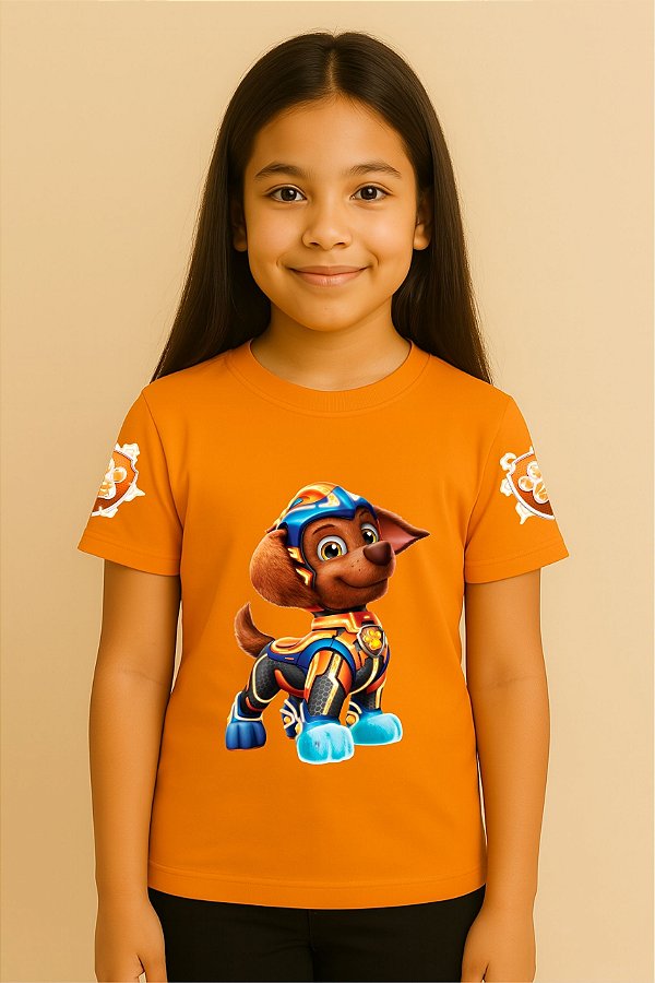 Camiseta Infantil Patrulha Canina