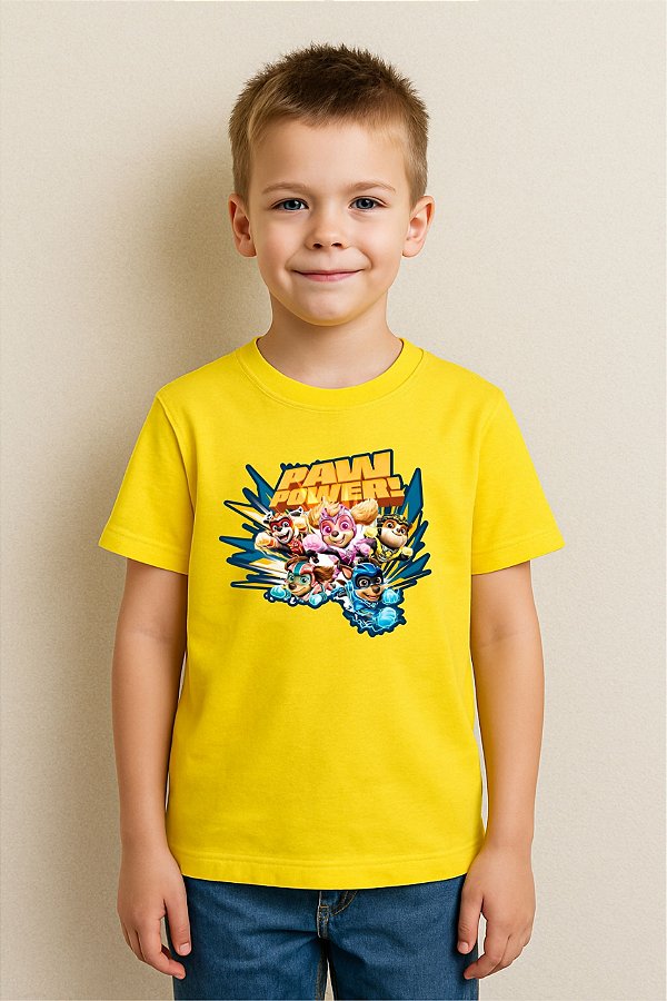 Camiseta Infantil Patrulha Canina