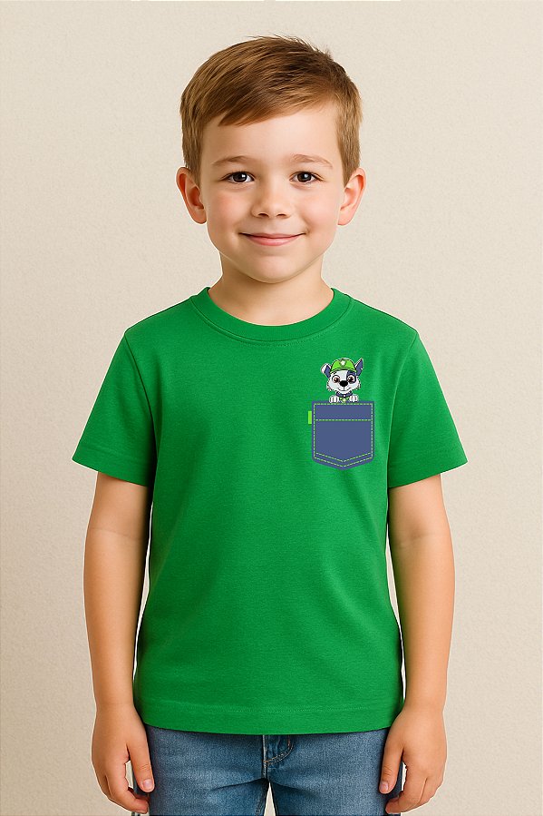Camiseta Infantil Patrulha Canina