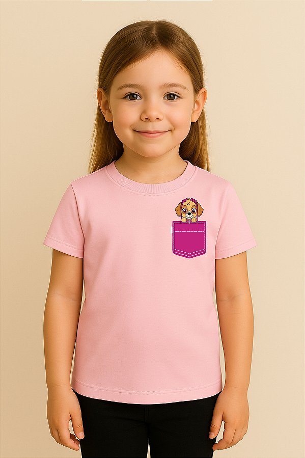 Camiseta Infantil Patrulha Canina