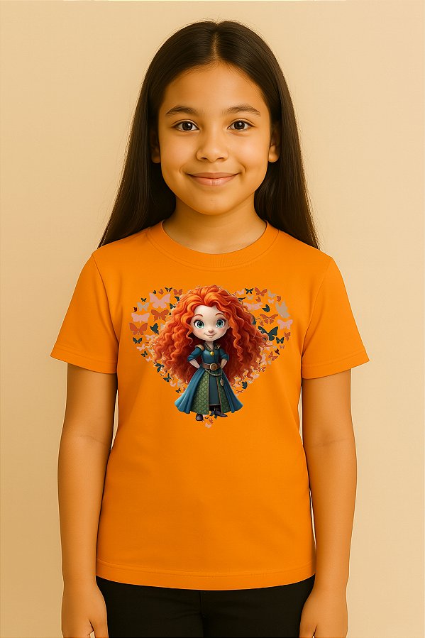 Camiseta Infantil Princesa Merida
