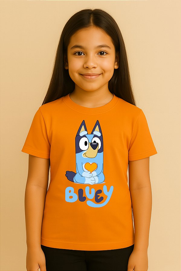 Camiseta Infantil Bluey