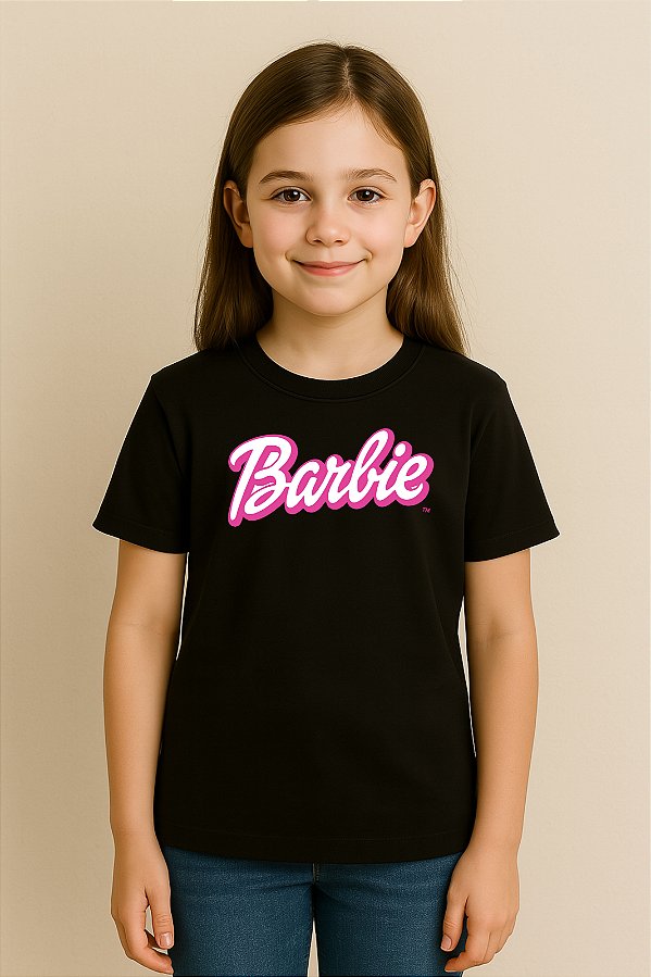 Camiseta Infantil Barbie