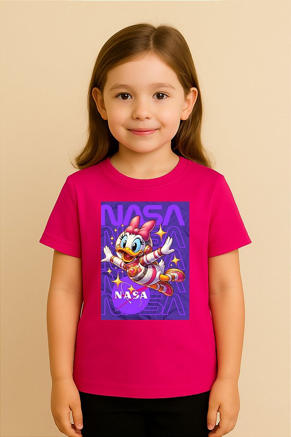Camiseta Infantil Turma Do Mickey Mouse Margarida