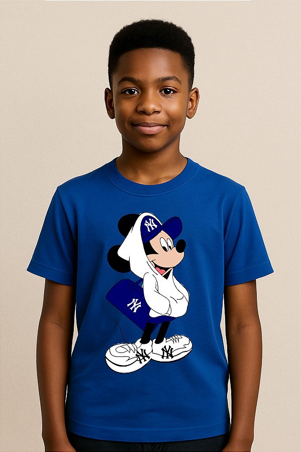 Camiseta Infantil Turma Do Mickey Mouse Mickey