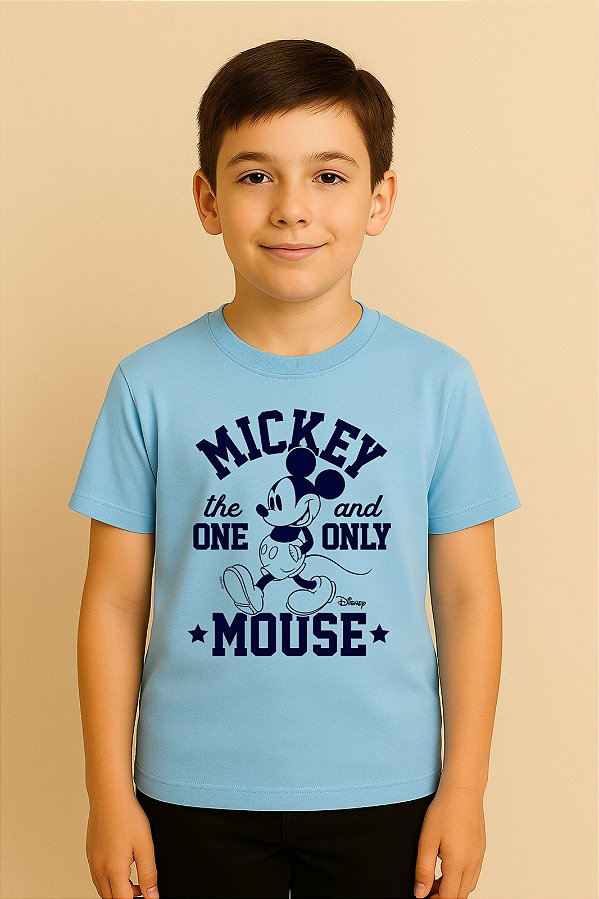 Camiseta Infantil Turma Do Mickey Mouse Mickey