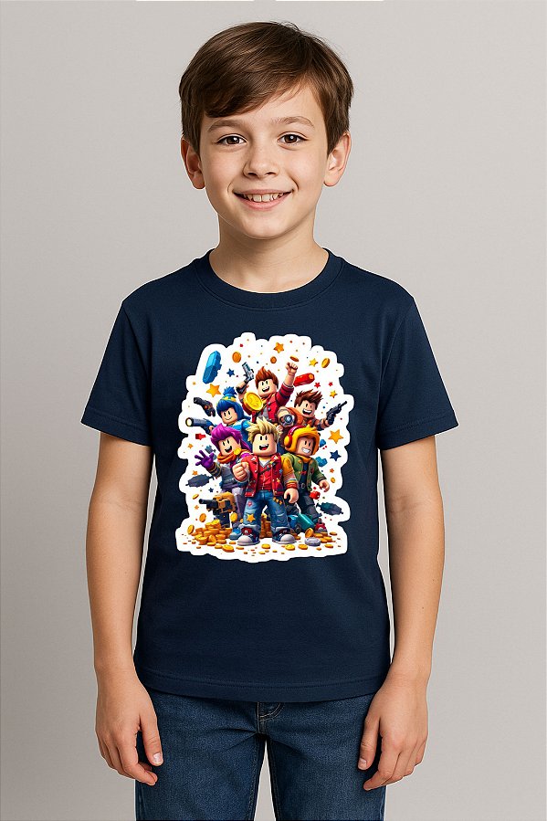 Camiseta Infantil Roblox