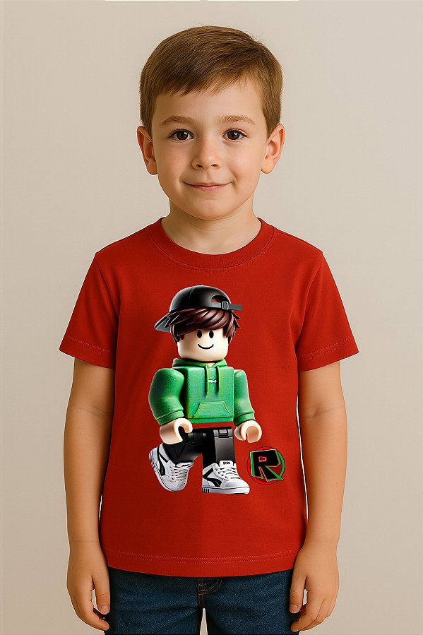 Camiseta Infantil Roblox