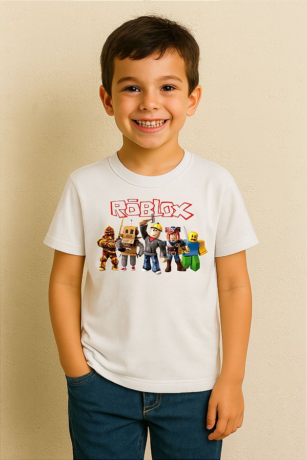 Camiseta Infantil Roblox