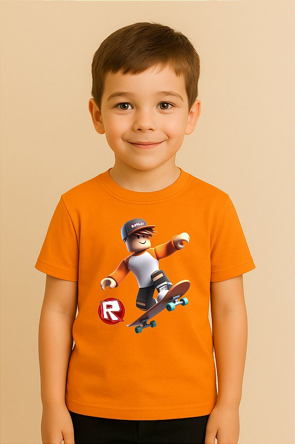 Camiseta Infantil Roblox