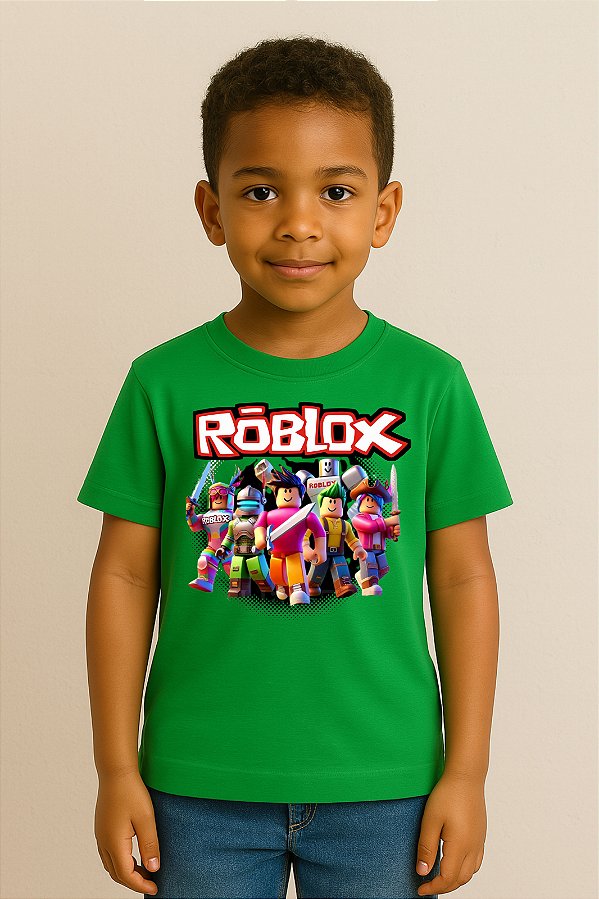 Camiseta Infantil Roblox