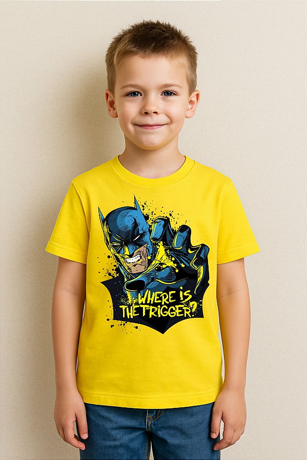 Camiseta Infantil Batman