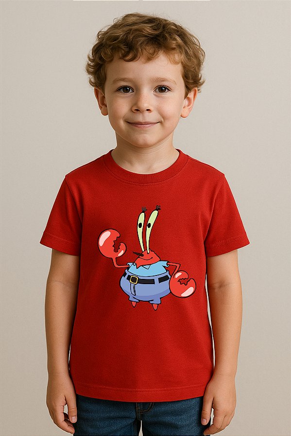 Camiseta Infantil Bob Esponja