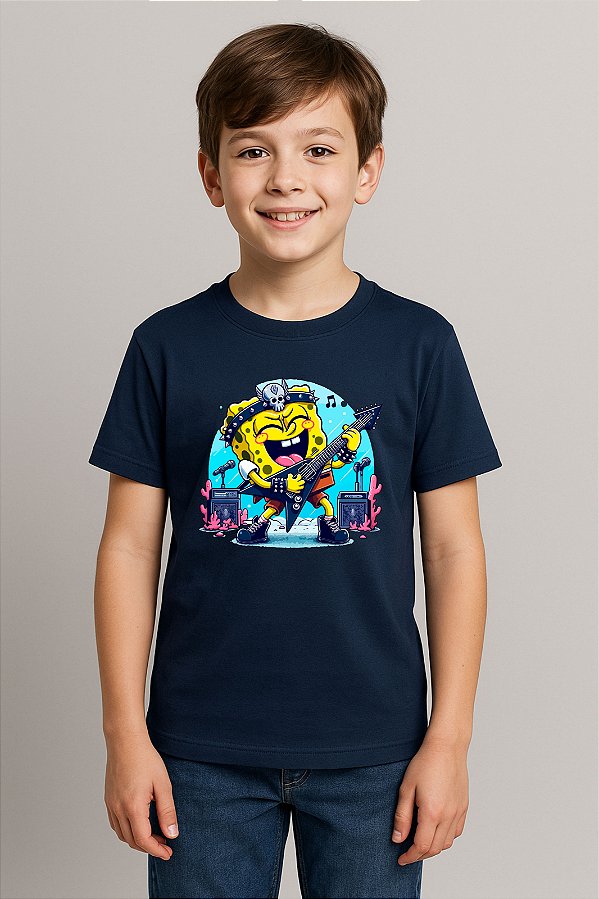 Camiseta Infantil Bob Esponja
