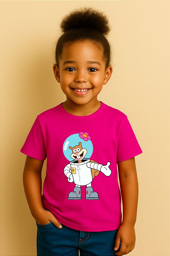 Camiseta Infantil Bob Esponja