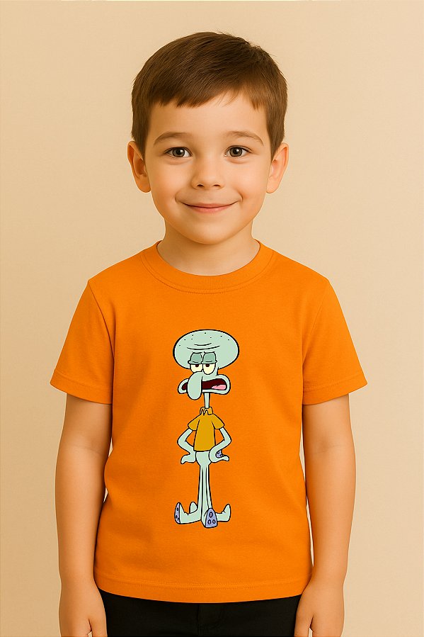 Camiseta Infantil Bob Esponja
