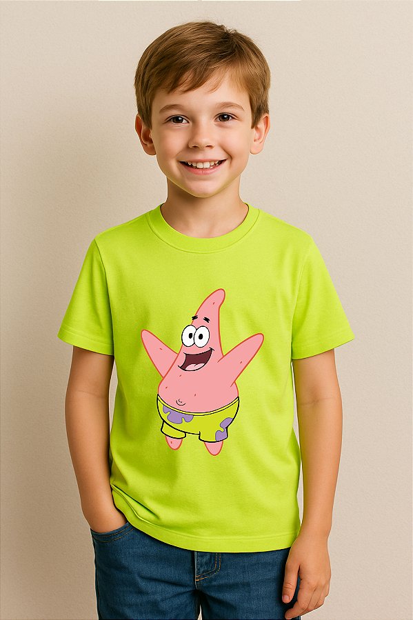 Camiseta Infantil Bob Esponja