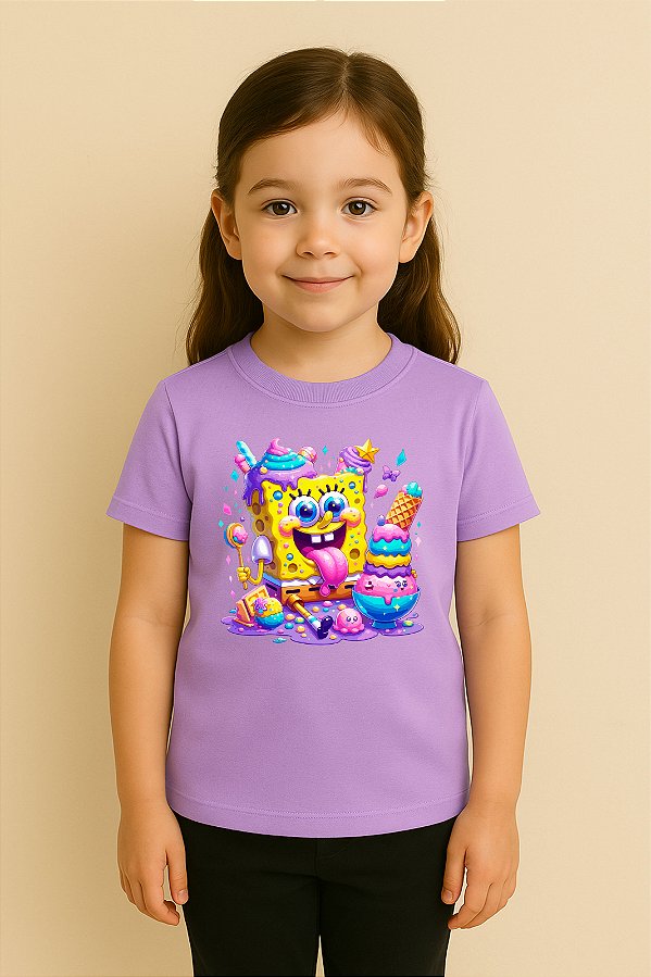 Camiseta Infantil Bob Esponja