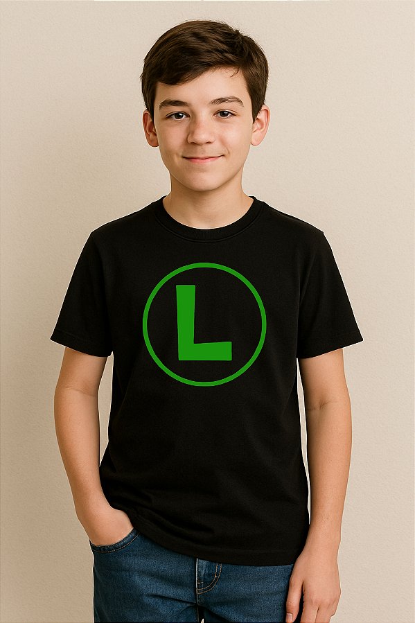 Camiseta Infantil Super Mario