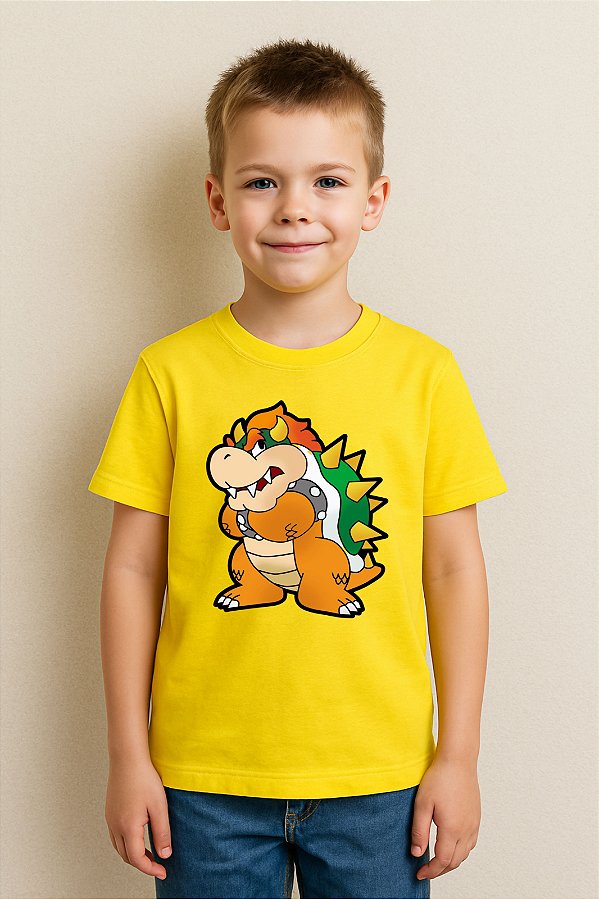 Camiseta Infantil Super Mario