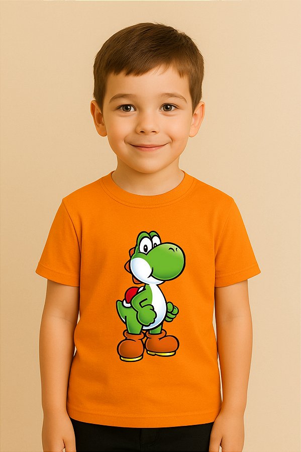 Camiseta Infantil Super Mario