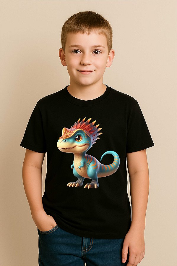 Camiseta Infantil Dinossauros