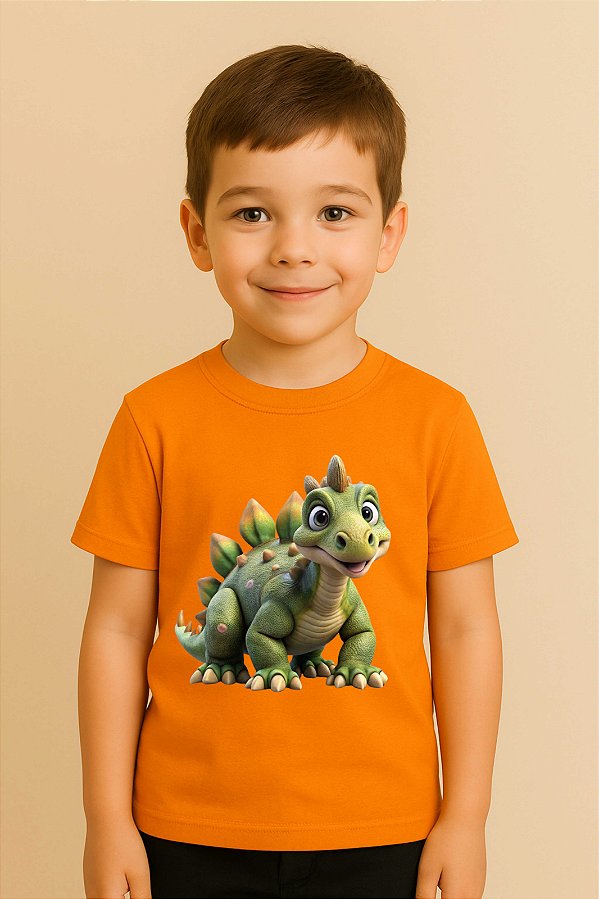 Camiseta Infantil Dinossauros