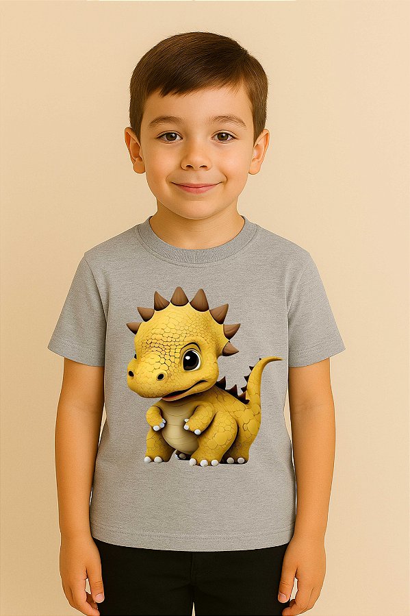 Camiseta Infantil Dinossauros