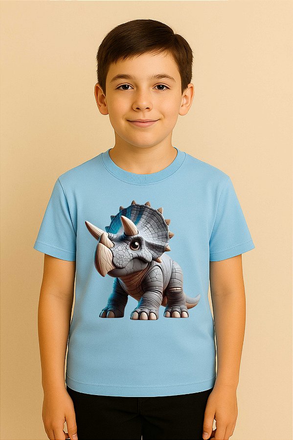 Camiseta Infantil Dinossauros