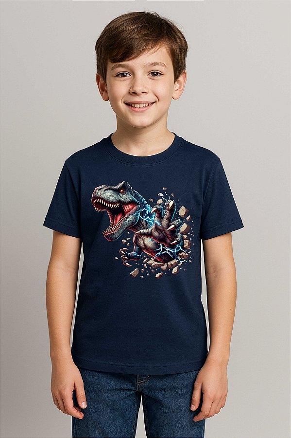 Camiseta Infantil Dinossauros