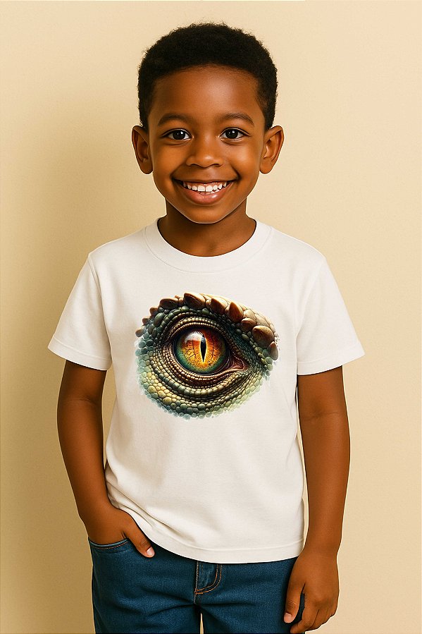 Camiseta Infantil Dinossauros