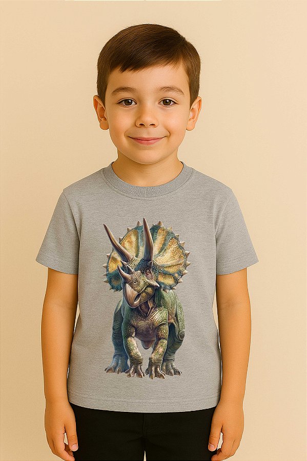 Camiseta Infantil Dinossauros