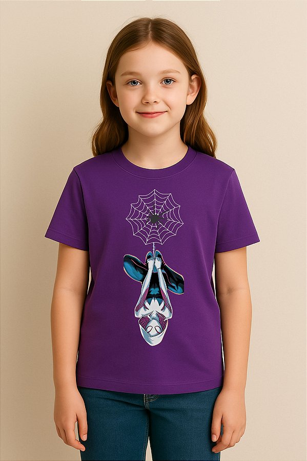 Camiseta Infantil Homem Aranha