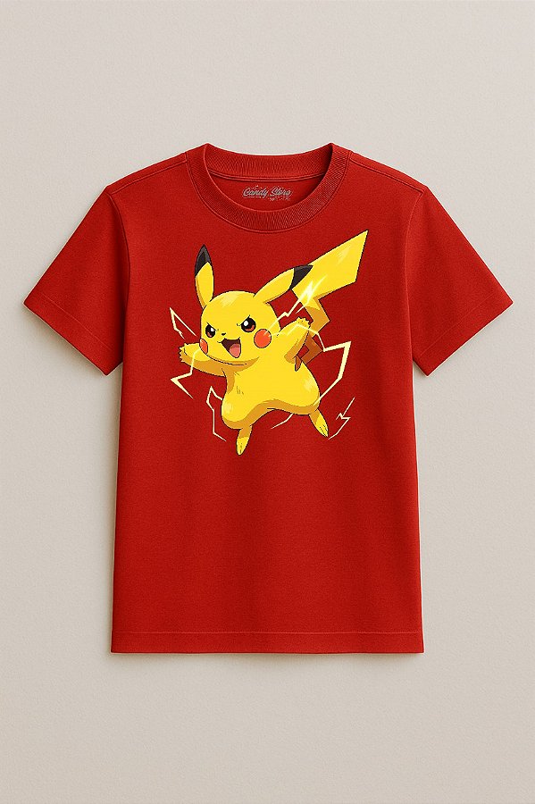 Camiseta Infantil Pokemon