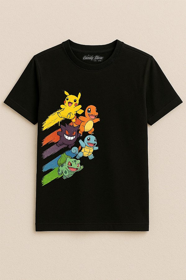 Camiseta Infantil Pokemon