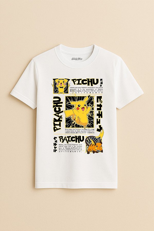 Camiseta Infantil Pokemon