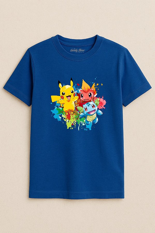 Camiseta Infantil Pokemon
