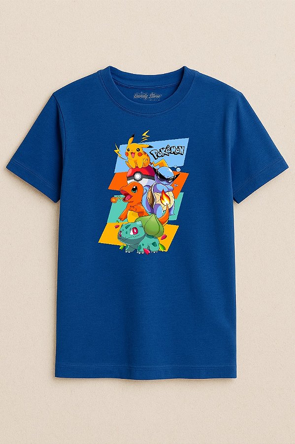 Camiseta Infantil Pokemon