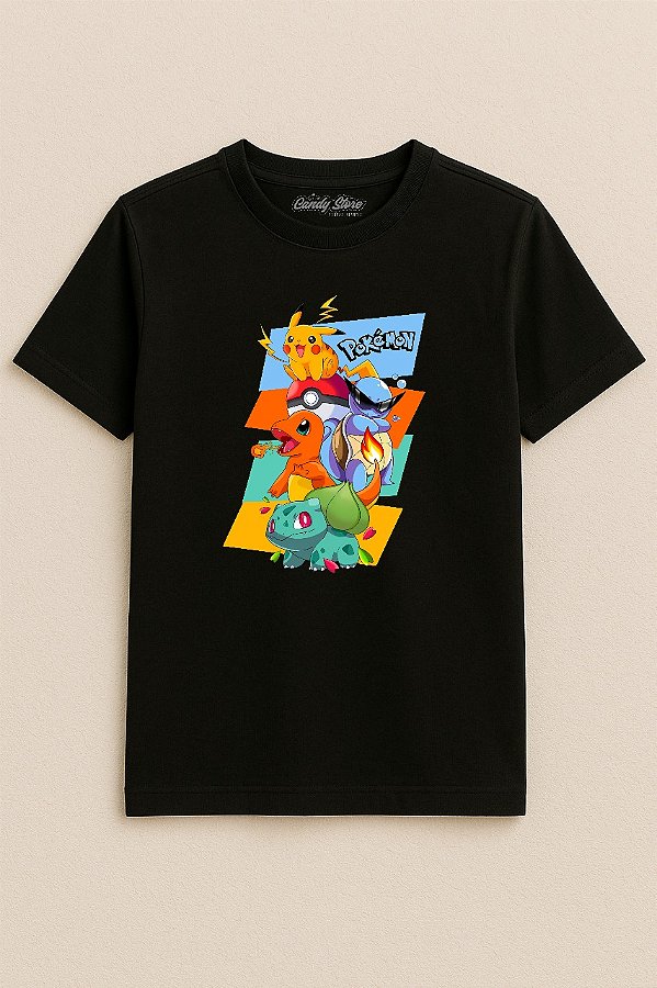 Camiseta Infantil Pokemon