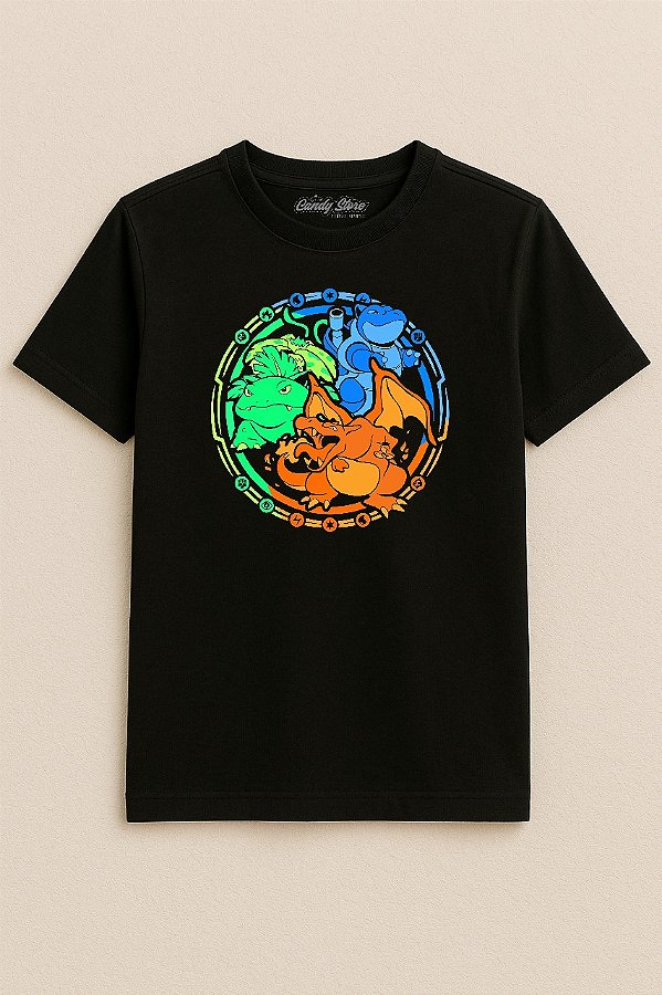 Camiseta Infantil Pokemon