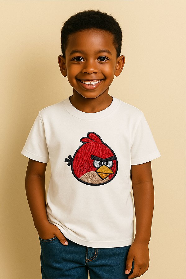 Camiseta Infantil Angry Birds