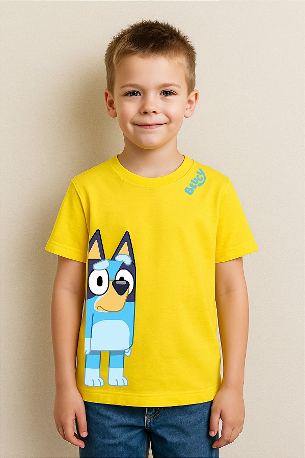 Camiseta Infantil Bluey