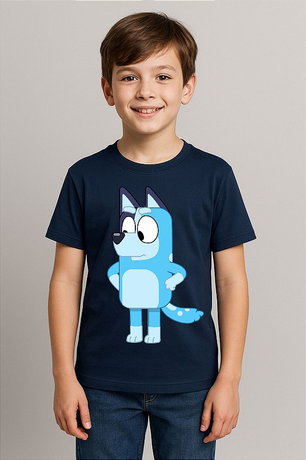 Camiseta Infantil Bluey