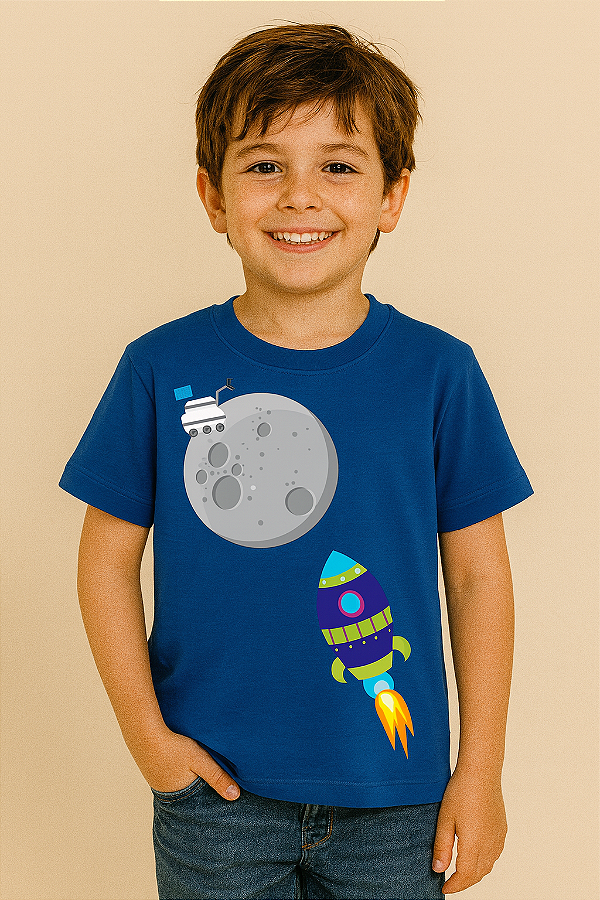 Camiseta Infantil Astronauta