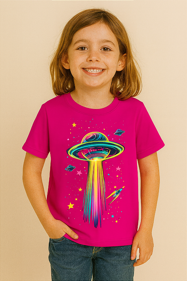 Camiseta Infantil Astronauta