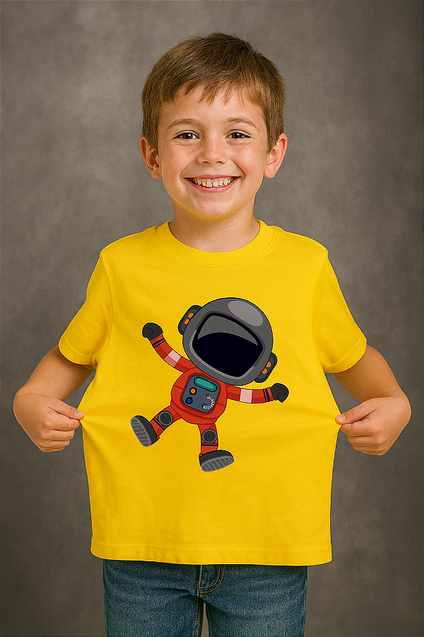 Camiseta Infantil Astronauta