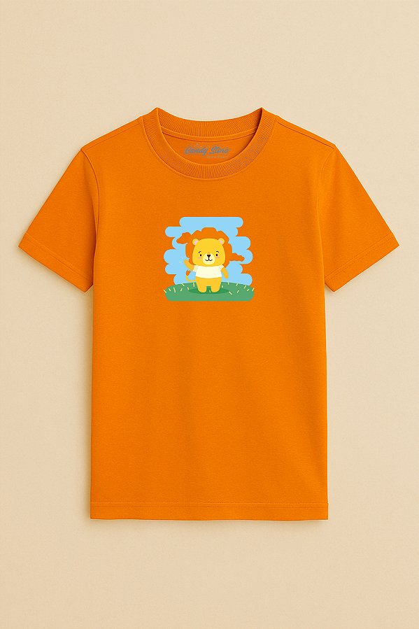 Camiseta Infantil Leãozinho