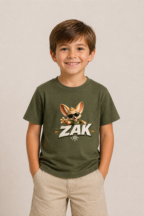 Camiseta Infantil Zak