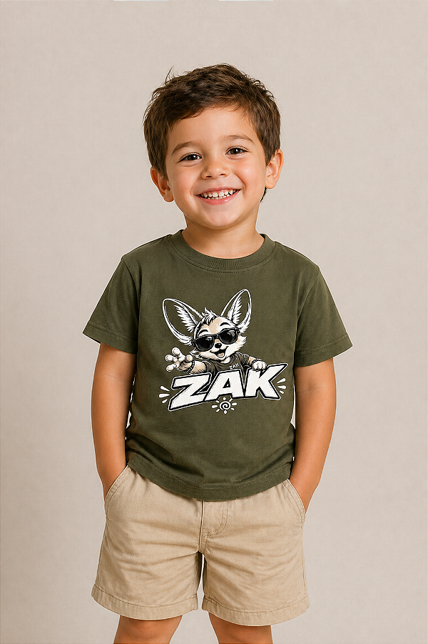 Camiseta Infantil Zak